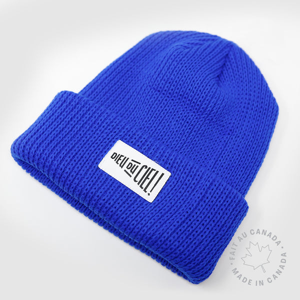 Tuque bleue