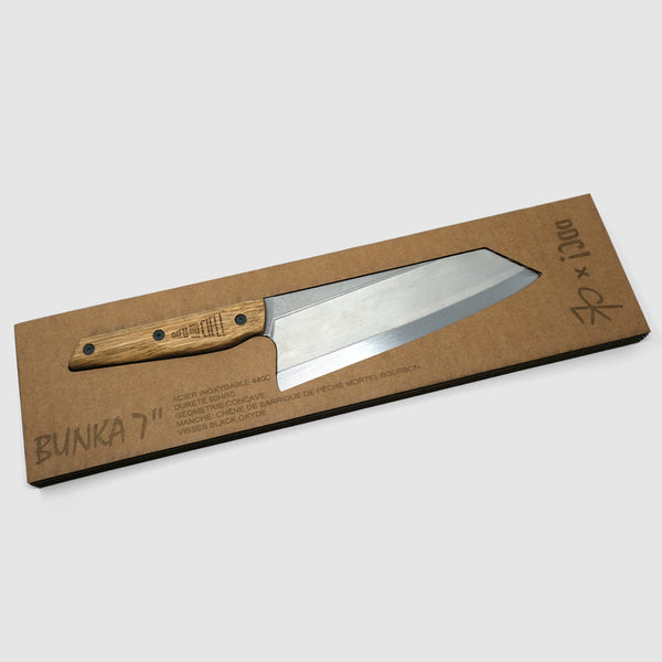 Couteau Santoku Bunka 7” - Couteaux CLK x DDC!