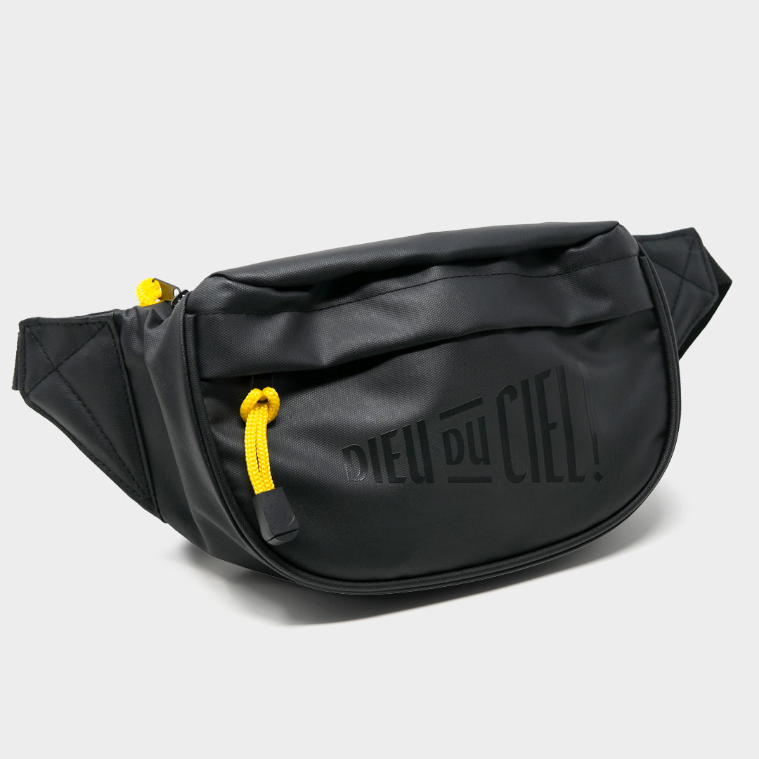 Black and 2024 yellow fanny pack