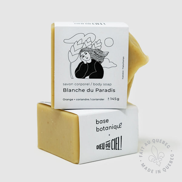 Blanche du Paradis Soap - Botanical base x DDC!