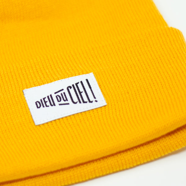 Yellow tuque Dieu du Ciel!