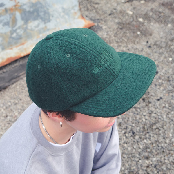 Casquette Flanelle Polaire Verte