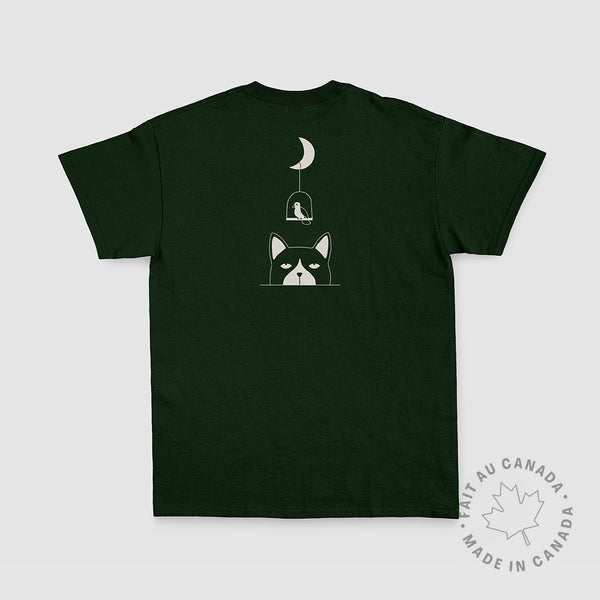 T-shirt Petite Morale - Vert