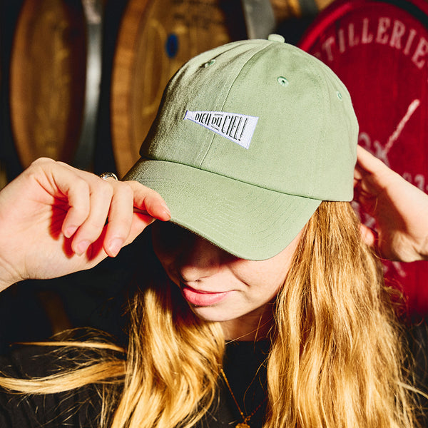 Classic sage green cap