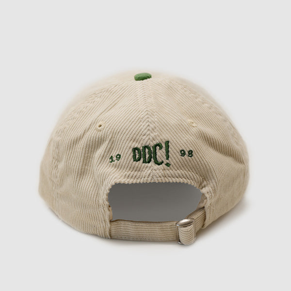 Two-tone corduroy cap