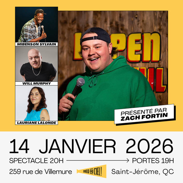 Au Dieu du rire! - Soirée humour