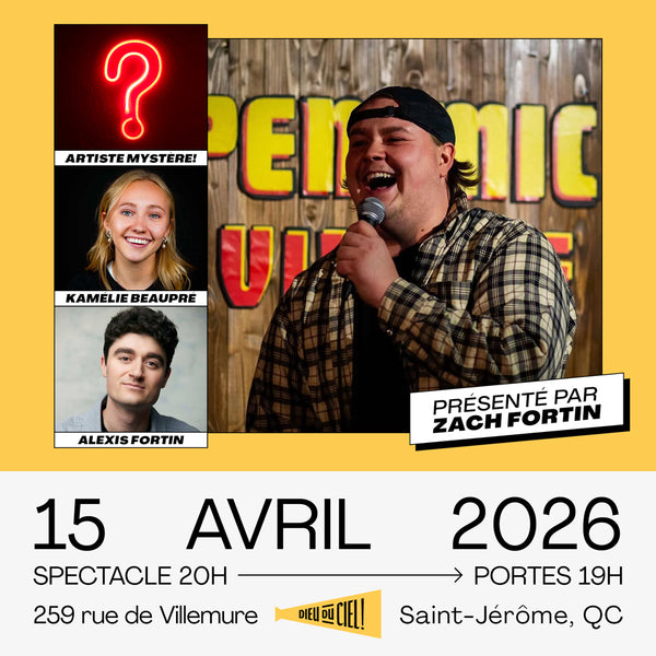 Au Dieu du Rire! - Soirée humour