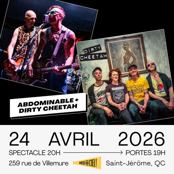 Abdominable + Dirty Cheetah