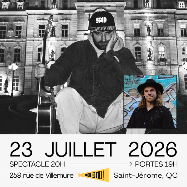Jérôme 50 + Jordan Desjardins Trio