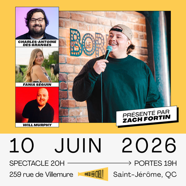 Au Dieu du rire! - Comedy Night