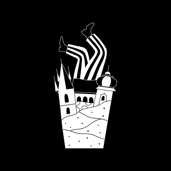T-shirt Boire Prague - Noir
