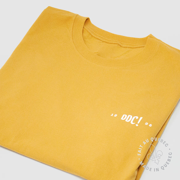 T-shirt DDC! jaune - Unisexe