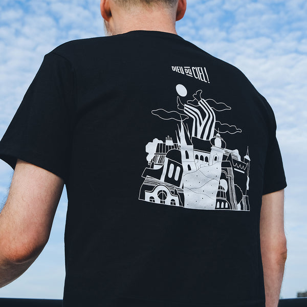 T-shirt Boire Prague - Noir
