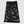Black printed neck warmer